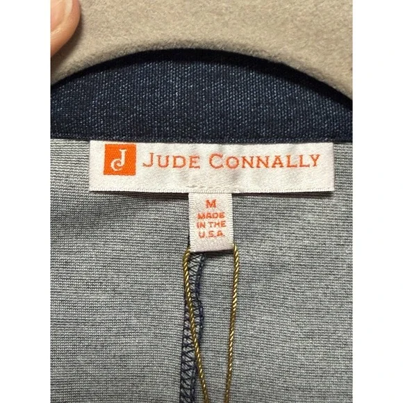 Jude Connally, Emma Jacket in navy denim, Women's Size Medium - Picture 5 of 7